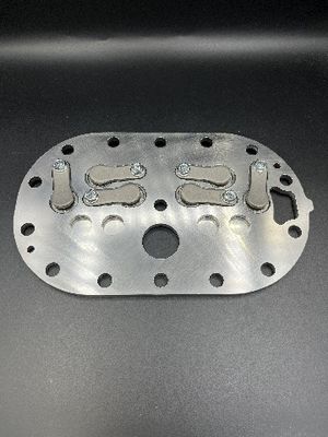 Tấm van máy nén bằng thép không gỉ với bộ hạn chế và điều chỉnh áp suất quy trình đúc cho ứng dụng công nghiệp