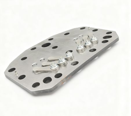 Precision Engineered High-Grade Steel Valve Plate for Bitzer 4NCS Series with 6-Month Warranty